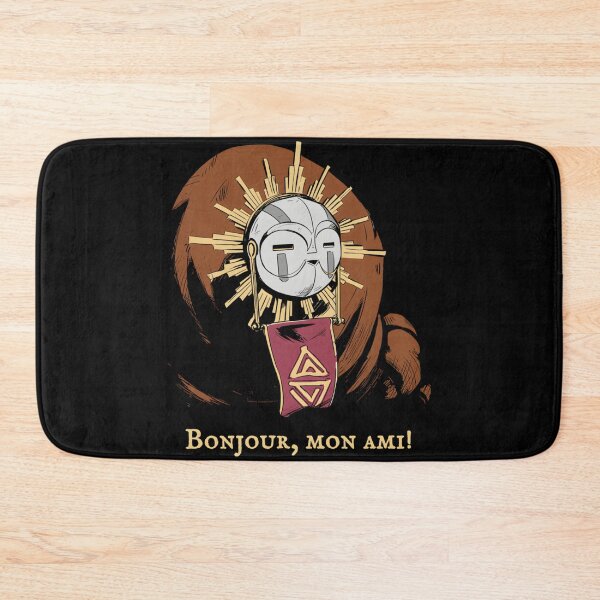 Item preview, Esquie Clair Obscur Expedition 33 Bonjou Mon Ami Vintage 90s Fan Art designed and sold by serqeydoomunf.