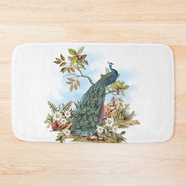 Item preview, #peacock #peacockart #peacockillustration #flowerart designed and sold by letsgow8th.