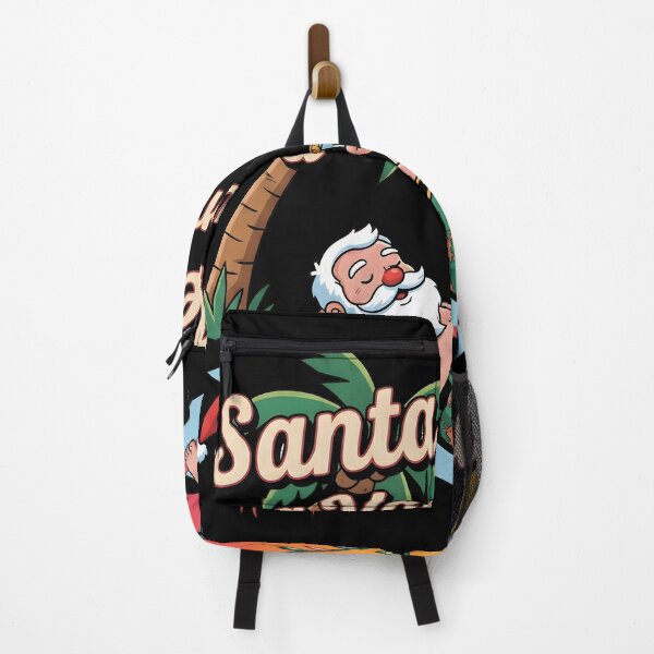 Item preview, Santa on Vacation Retro Christmas Art designed and sold by SoulenCify.