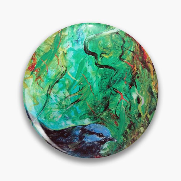 Item preview, Blue Wren Impressionism designed and sold by Pieter Zaadstra Studio.