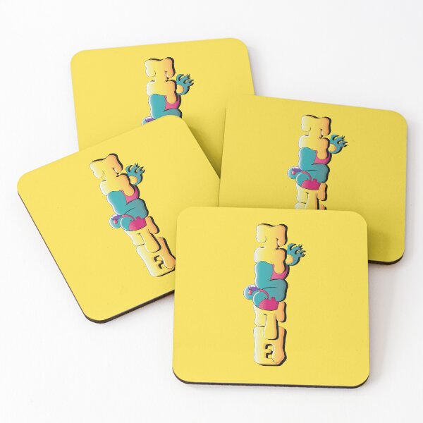 Item preview, Graffiti style spaceman themed ISTE logo yellow variant designed and sold by ukqwerty.