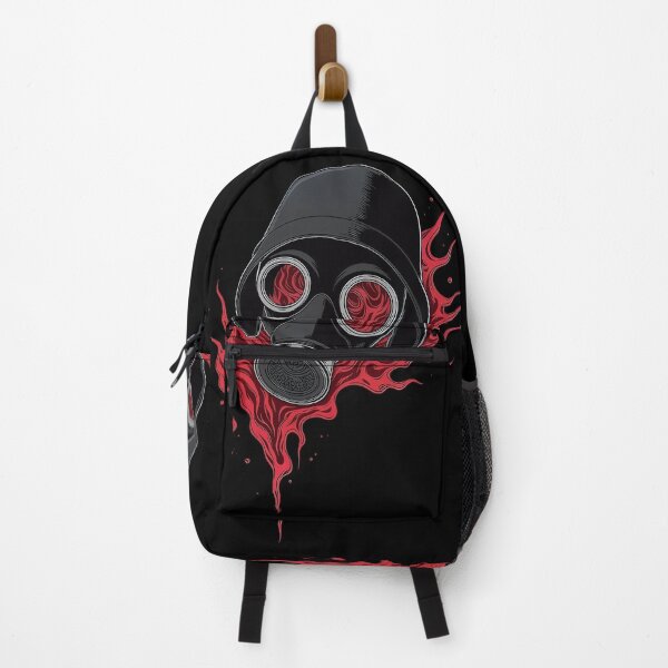 Item preview, Red Inferno Gas Mask – Dark Aesthetic Skullcore designed and sold by Dark-Circuit-Haven.
