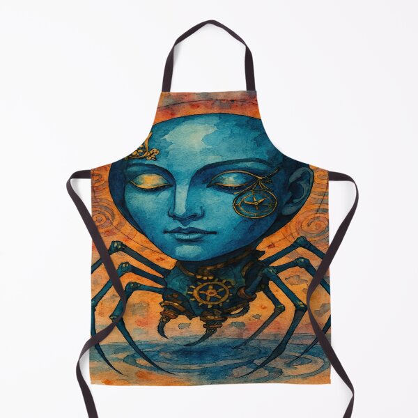 Item preview, surreal steampunk spider designed and sold by Ecosetereos.