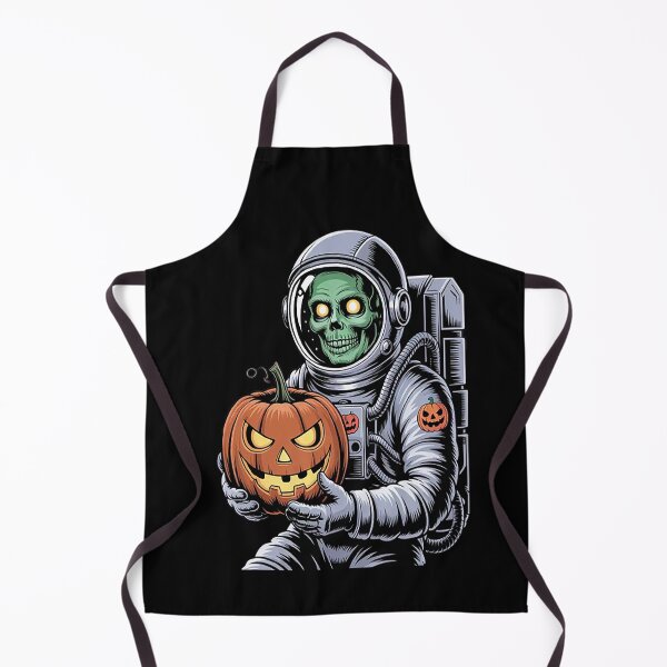 Item preview, Halloween Zombie Astronaut Jack O Lantern Pumpkin designed and sold by gandebro.