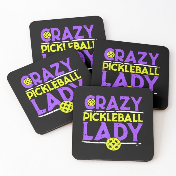 Item preview, Womens Crazy Pickleball Lady Funny Pickle Ball Sport Lover designed and sold by FloraVenita.