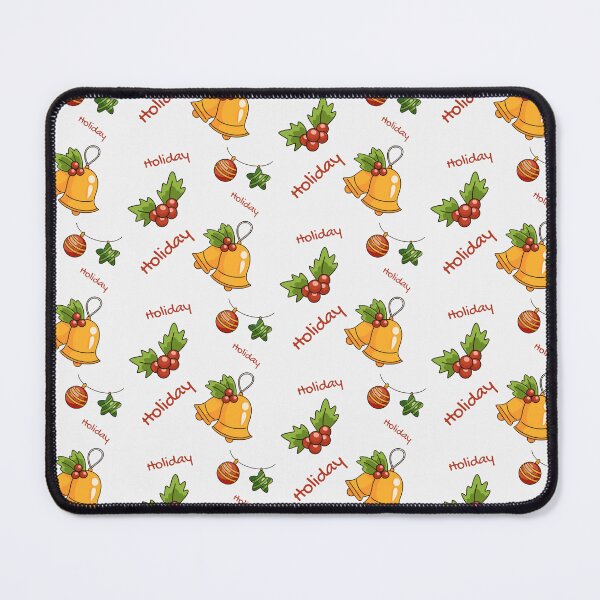 Item preview, Cute Christmas Holiday Bells Pattern designed and sold by Porpor Artwork.