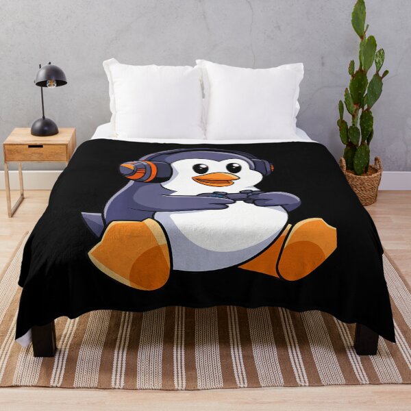 Item preview, Cartoon Video Gamer Kawaii Penguin Gaming designed and sold by FloraVenita.