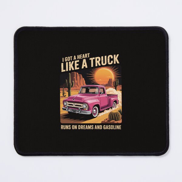 Item preview, Country Western Boho Runs On Dreams And Gasoline  I Got A Heart Like A Truck designed and sold by margaridroso.