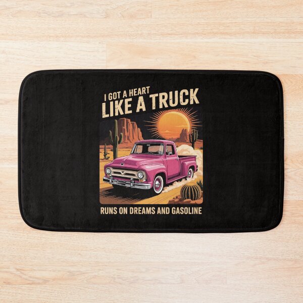 Item preview, Country Western Boho Runs On Dreams And Gasoline  I Got A Heart Like A Truck designed and sold by margaridroso.