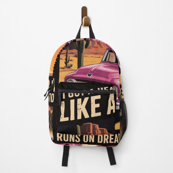 Item preview, Country Western Boho Runs On Dreams And Gasoline  I Got A Heart Like A Truck designed and sold by margaridroso.