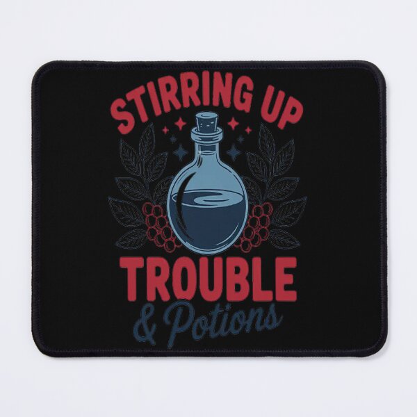 Item preview, Herbology Apothecary Wizard Potion Witchcraft Stirring Up Trouble & Potions designed and sold by gandebro.