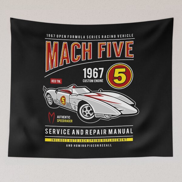Item preview, Mach Five Speed Racer designed and sold by MelissaDutche8.