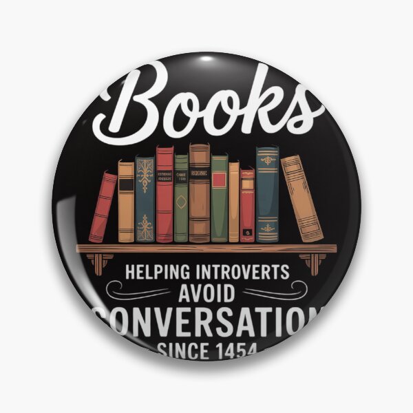 Item preview, Books helping introverts avoid conversation designed and sold by margaridroso.