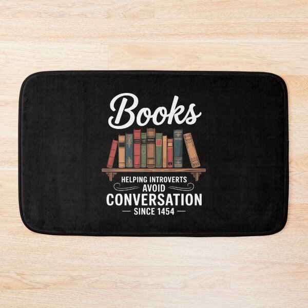 Item preview, Books helping introverts avoid conversation designed and sold by margaridroso.