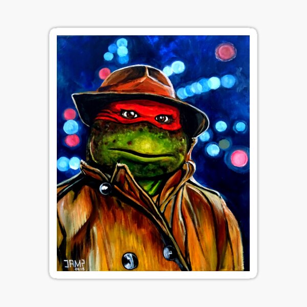 Raphael Ninja Turtle Pegatina