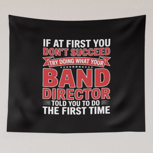 Item preview, Band Director Joke - Music Quote designed and sold by margaridroso.