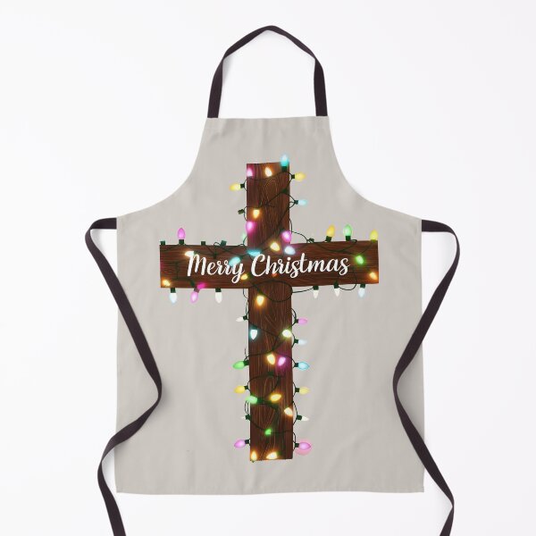 Item preview, christmas christian Wooden cross designed and sold by Uglyandcute.