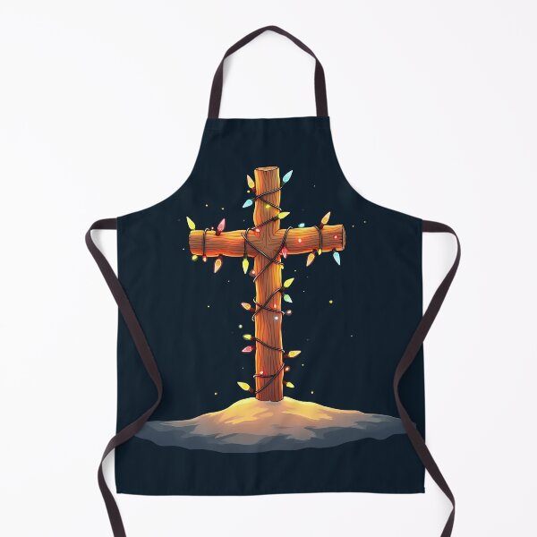 Item preview, christmas christian Wooden cross  designed and sold by Uglyandcute.