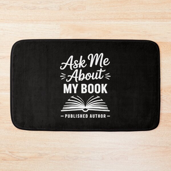 Item preview, Ask Me About My Book Published Author Writer designed and sold by margaridroso.