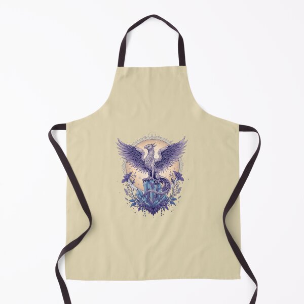 Item preview, Ethereal Purple Griffin on Crystal: Mystical Bird of Prey Fantasy Art with Celestial Frame, Gothic Aesthetic designed and sold by HimBoo.