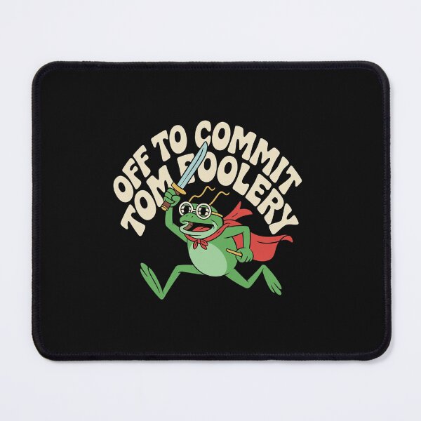 Item preview, Off To Commit Tom Foolery Goofy Frog Humor Funny  designed and sold by MelissaDutche8.