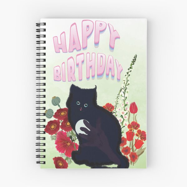 Item preview, Believe - Black Cat Birthday Card designed and sold by Kim Prowse.