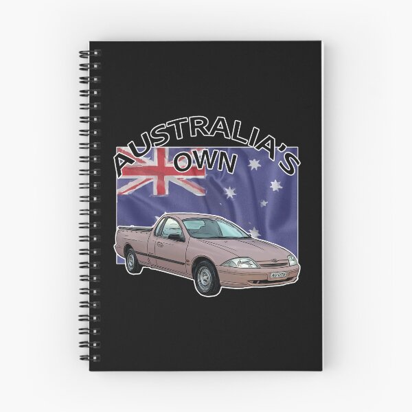 Item preview, Gold AU Ford Falcon Ute - Australian Muscle Car Icon designed and sold by Michael van der Hoorn.