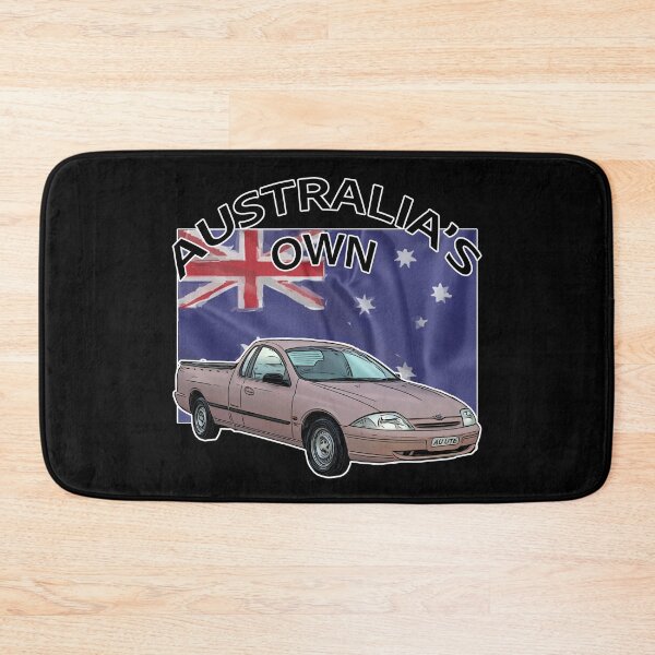 Item preview, Gold AU Ford Falcon Ute - Australian Muscle Car Icon designed and sold by Michael van der Hoorn.