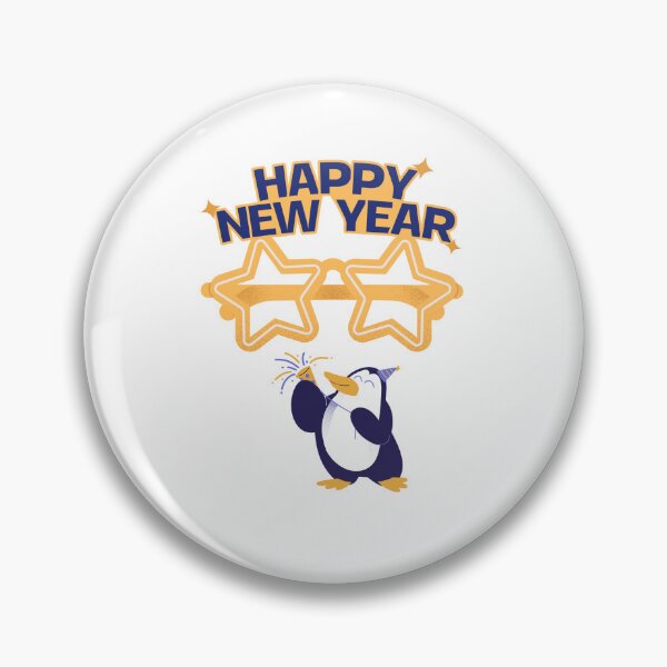 Item preview, Cute Penguin Ringing in the New Year designed and sold by GlowNGrace.