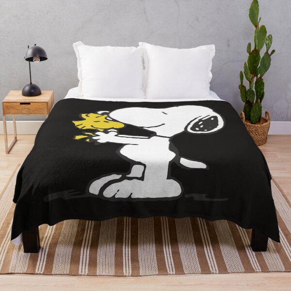 Item preview, S.noopy y Wood.stock compartiendo un abrazo amoroso designed and sold by PhilippineBlond.