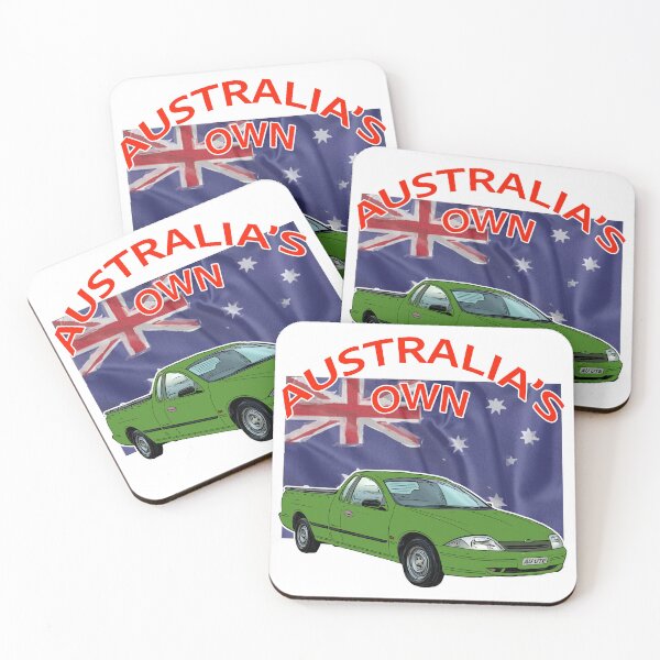 Item preview, AU Ute Aldershot Green – Australia’s Own Classic designed and sold by Michael van der Hoorn.