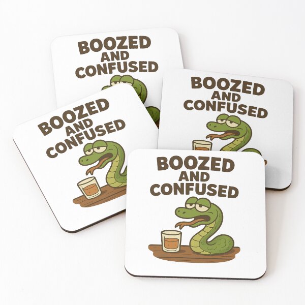Item preview, BOOZED AND CONFUSED designed and sold by DomGDesign.