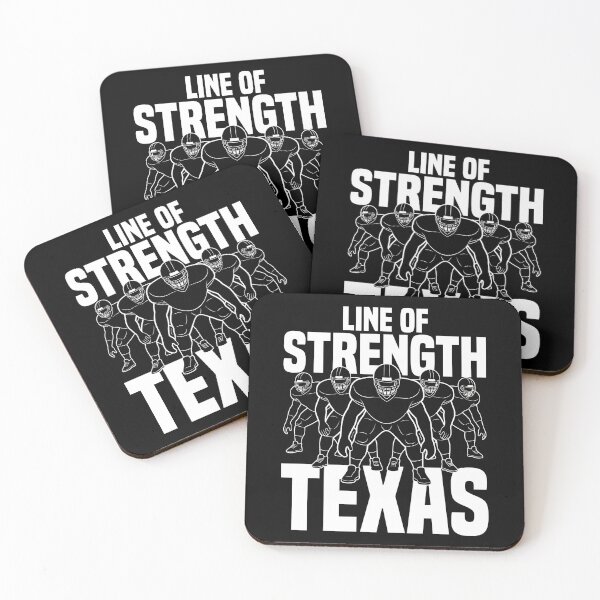 Item preview, TEXAS LINE OF STRENGTH - DALLAS FOOTBALL designed and sold by KEF Custom.