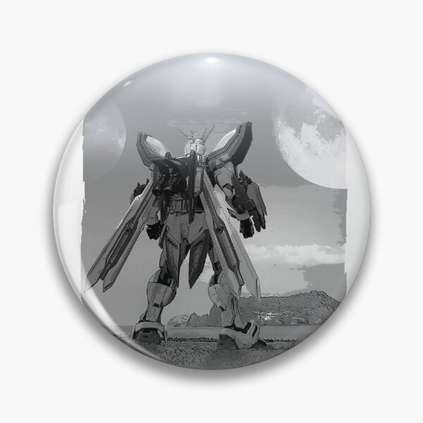Item preview, GOD GUNDAM G jeju island black white ink  designed and sold by sabartgunpla.