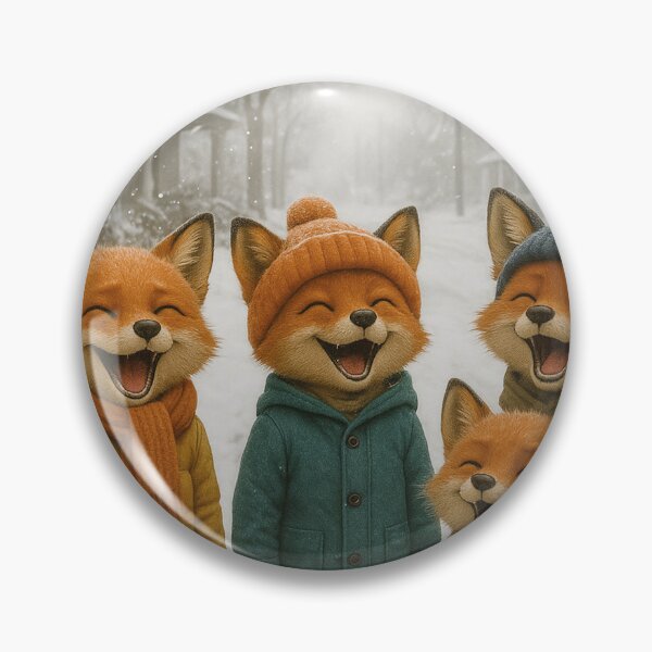 Item preview, The Fuchs family is looking forward to winter. designed and sold by Mauswohn.
