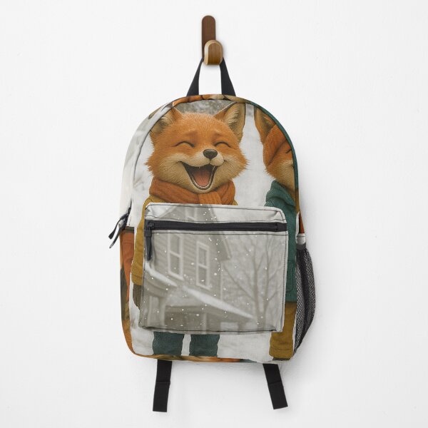 Item preview, The Fuchs family is looking forward to winter. designed and sold by Mauswohn.