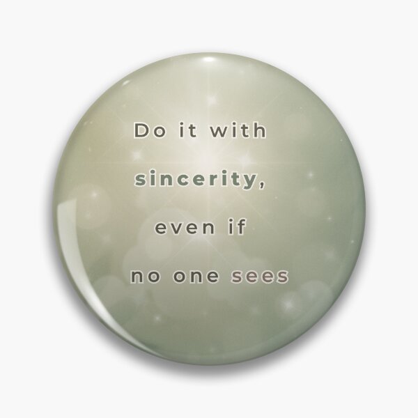 Item preview, Do It With Sincerity, Even If No One Sees – Soft Islamic Reminder Art designed and sold by BlessedStudio31.