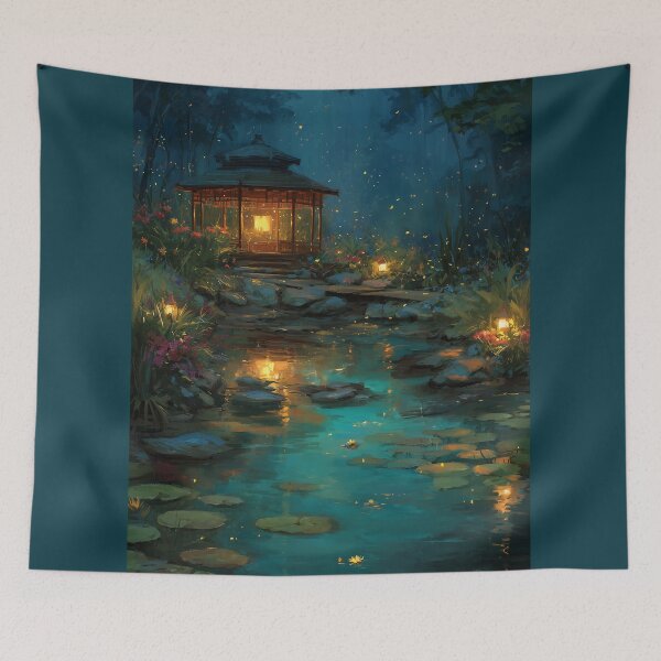 Item preview, Whispers of the Moonlit Garden designed and sold by ArgentoArt.