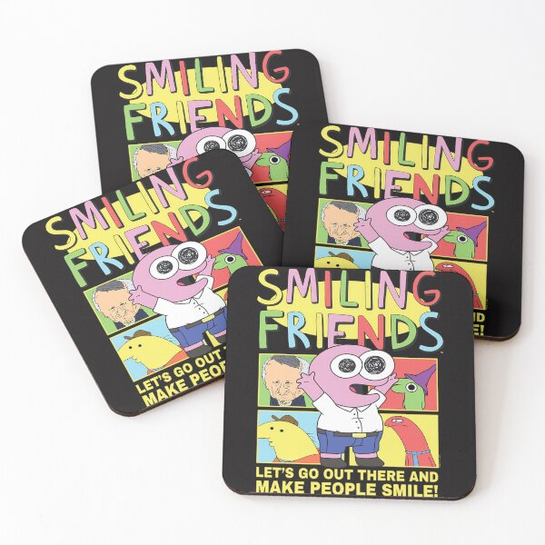 Item preview, Smiling Friends Make People Smile Pim Funny Cartoon designed and sold by JamieBrickley6.