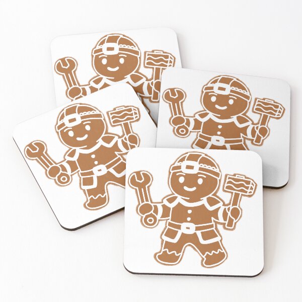 Item preview, Gingerbread Artificer – Cute Magical Holiday Cookie Character designed and sold by Shelb136.