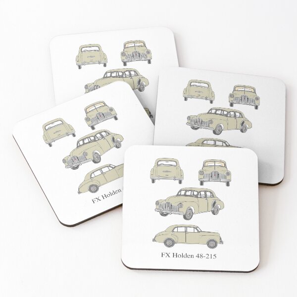 Item preview, FX Holden 48-215 in Gawler Cream – 1948 Aussie Motoring Icon designed and sold by Michael van der Hoorn.
