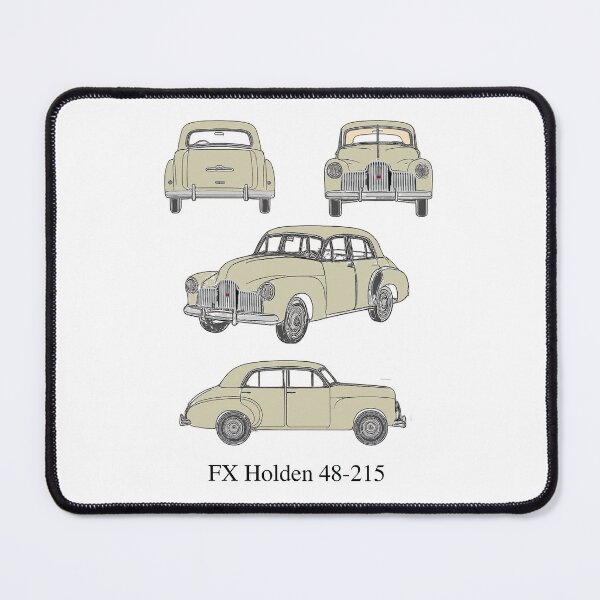 Item preview, FX Holden 48-215 in Gawler Cream – 1948 Aussie Motoring Icon designed and sold by Michael van der Hoorn.