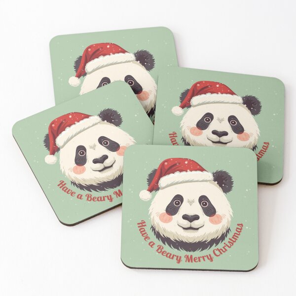 Item preview, Merry Christmas V6.0 (Cute Panda) designed and sold by AVLVision.