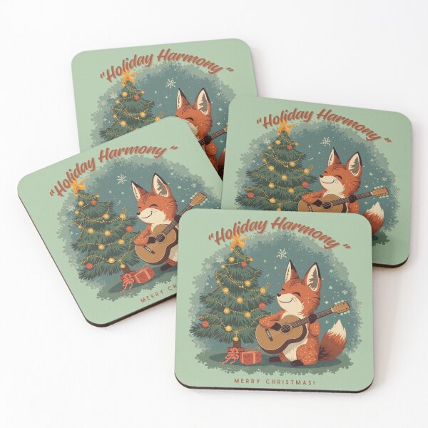 Item preview, Merry Christmas V3.0 (Cute Fox) designed and sold by AVLVision.