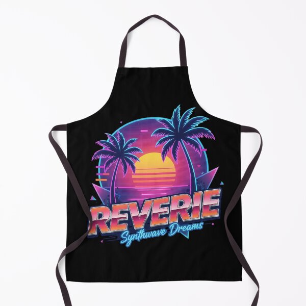 Artikelvorschau, Reverie Synthwave Sunset Retro Palm Art entworfen und verkauft von SoulenCify.