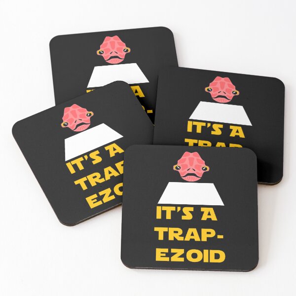 Item preview, Funny Nerdy It's a Trap-ezoid Sci-Fi Math Teacher Yellow Text designed and sold by MathWare MathClips.