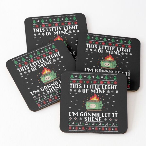 Item preview, This Little Light of Mine I Am Gonna Let it Shine Dumpster Fire designed and sold by Gargamal.