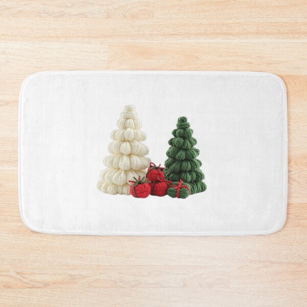 Item preview, Christmas Chunky Knitted Christmas Tree Decor | Handmade Holiday Gif designed and sold by Magounette.