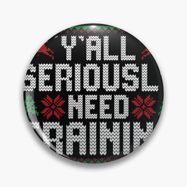 Item preview, Y'all Seriously Need Training Ugly Christmas Sweater Office Joke designed and sold by Gargamal.