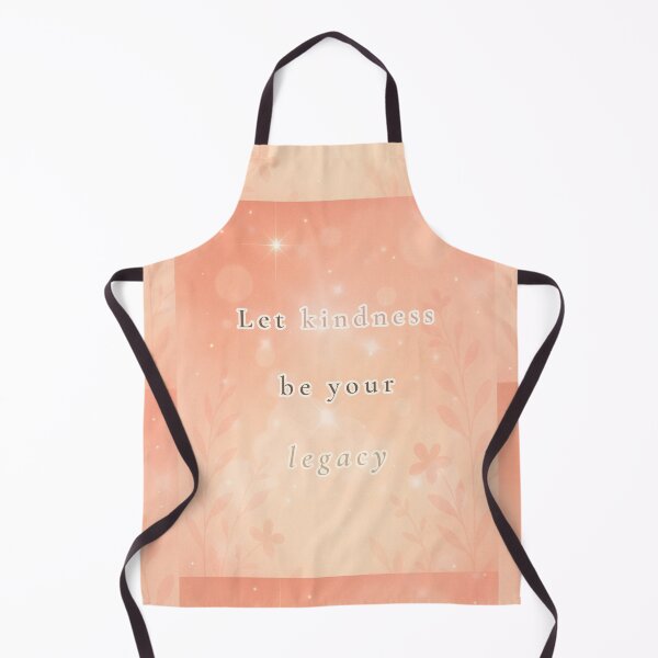 Item preview, Let Kindness Be Your Legacy – Soft Inspirational Quote Art designed and sold by BlessedStudio31.